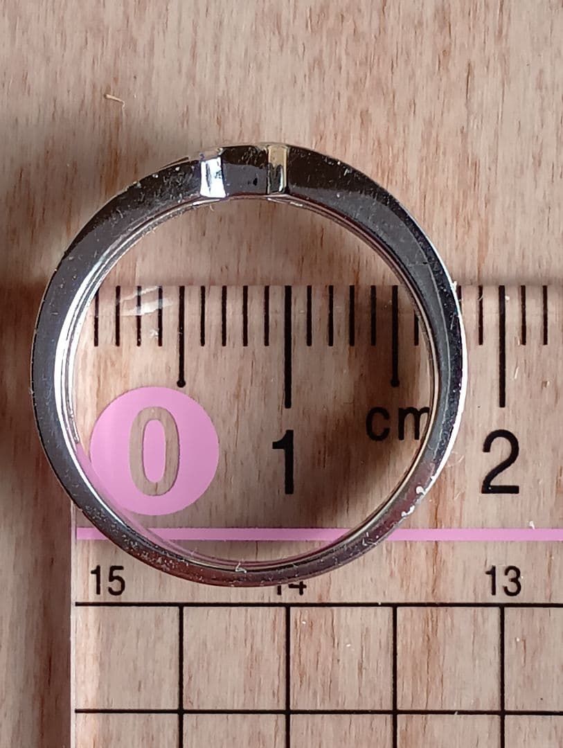 【美品】ヴァンドーム青山 K18WG クロスデザインリング 約12号｜3g超箱付