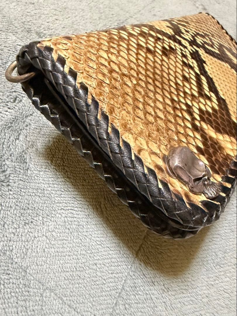 TRANSCORE トランスコア パイソンレザー 財布