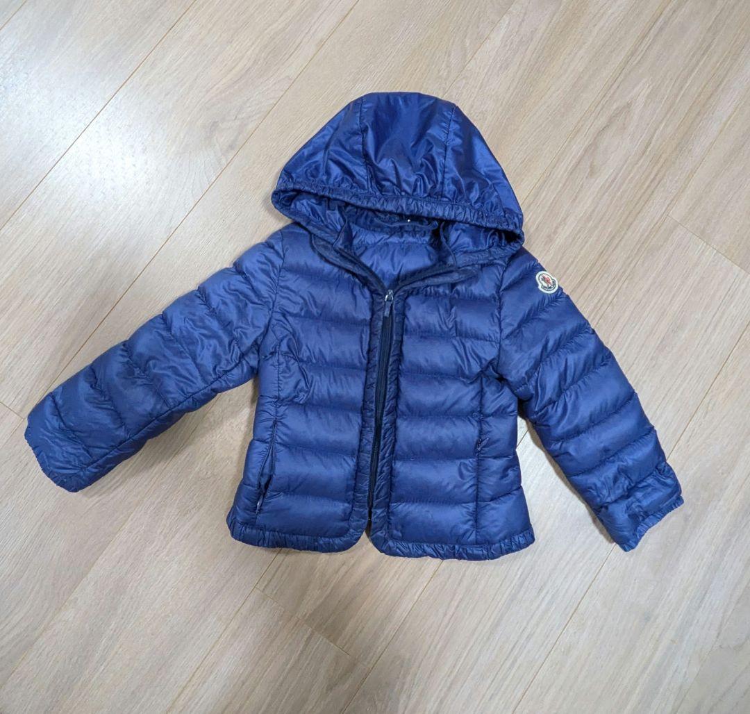 MONCLER　ベビー　ダウン　ネイビー