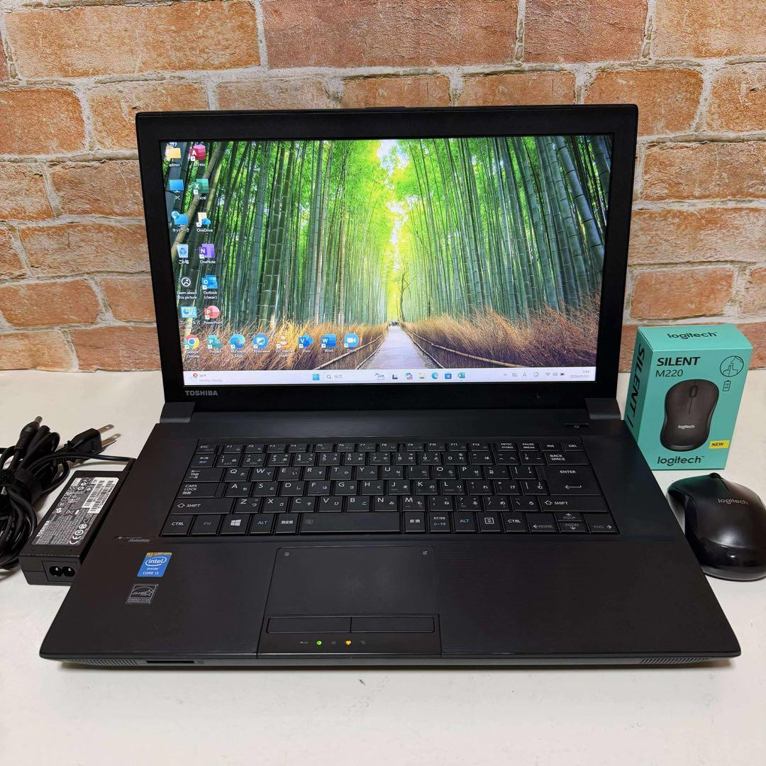 東芝ノート PC Core i5 高速起動SSD Windows11 オフィス付