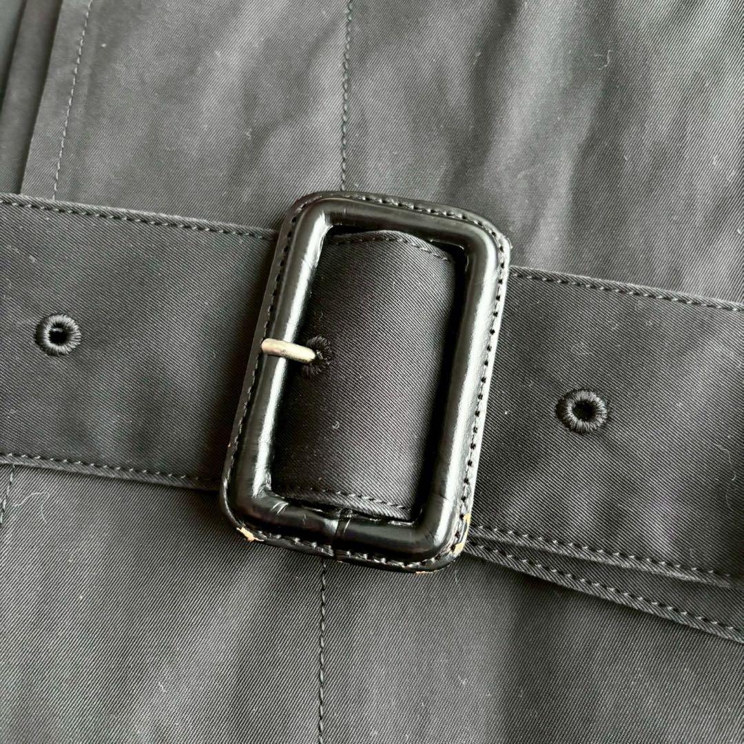 人気◆Paul Smith ライナー ベルト付 トレンチコート XL 黒