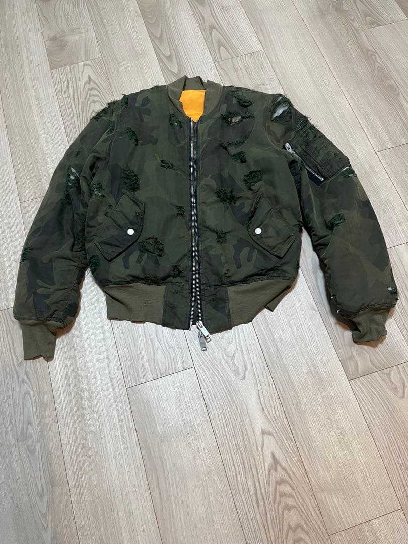 UNRAVEL PROJECT 1ボンバージャケット 　送料無料　02