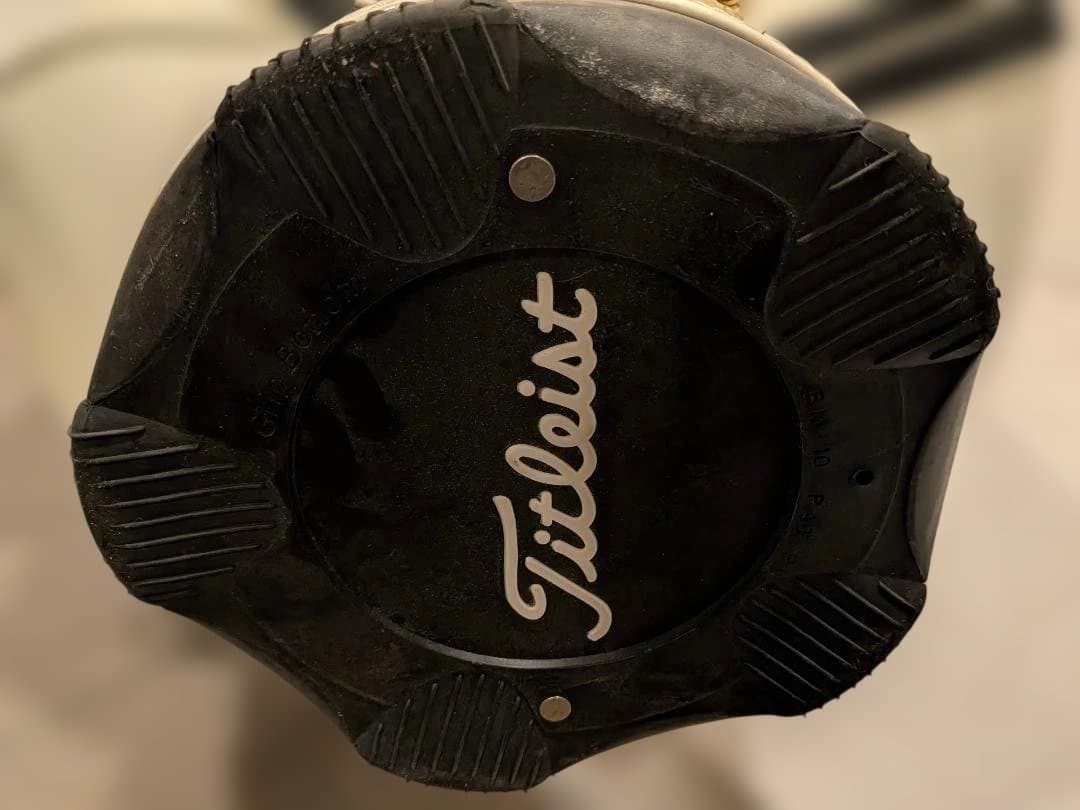 Titleistキャディバッグ CB610WT ホワイト/ブラック ツアーモデル