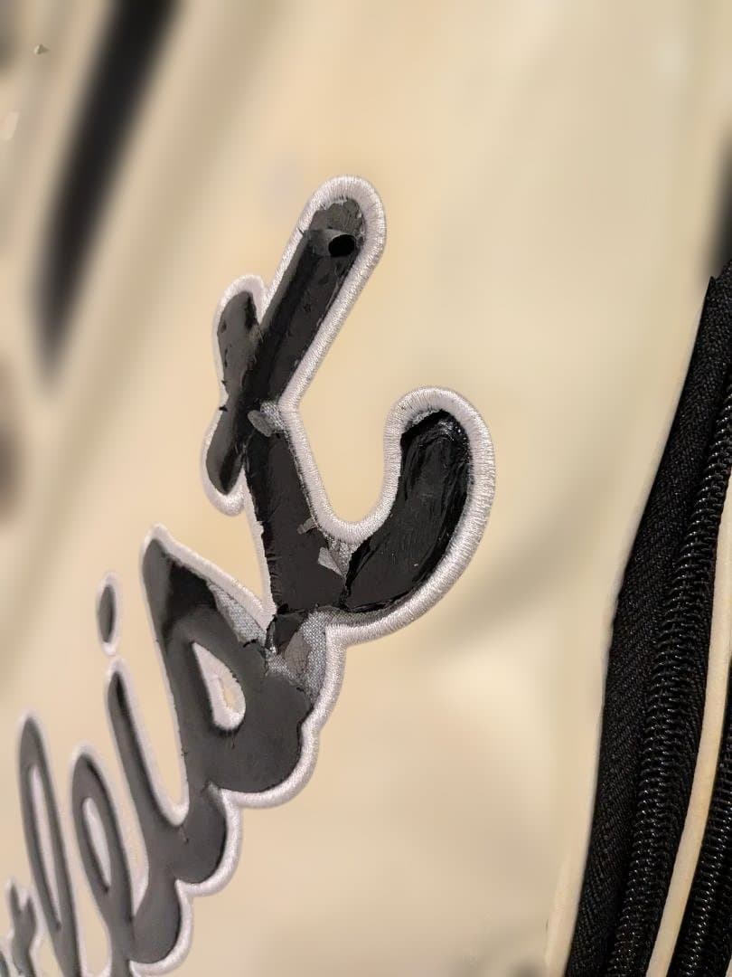 Titleistキャディバッグ CB610WT ホワイト/ブラック ツアーモデル