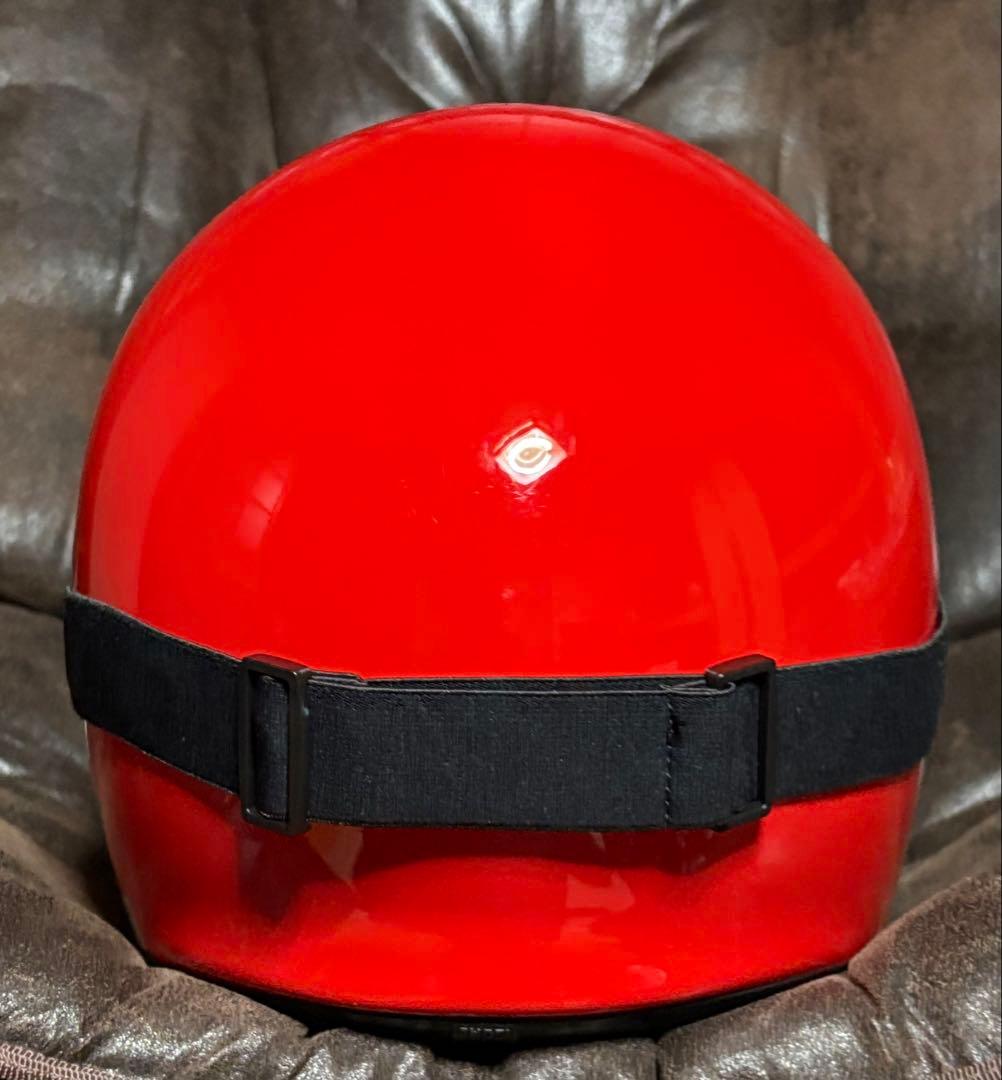 ヘルメット SHOEI EX-ZERO シャインレッド Mサイズ バイザー付き