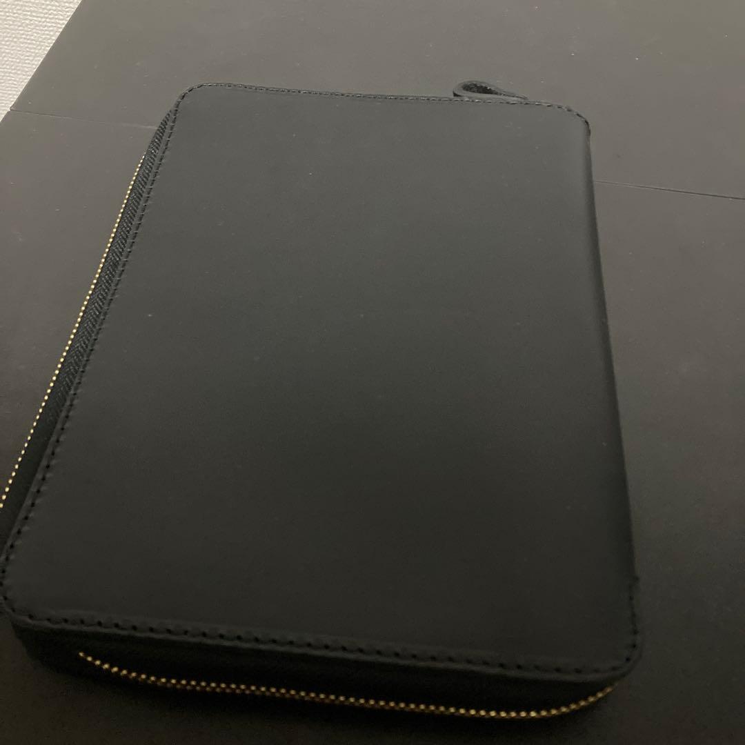 未使用 HERZ Organ ファスナーブックケース GS-37-MW-BK