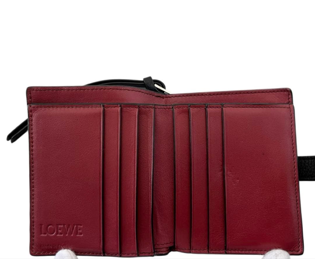 ロエベ　LOEWE バイフォールド　コンパクトウォレット　ケース　二つ折