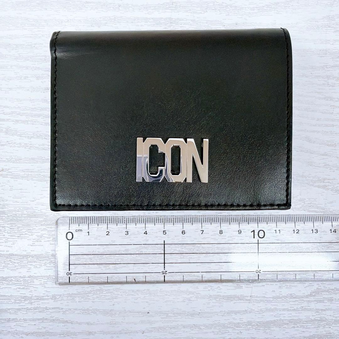 【のほほん】ディースクエアード ICON ウォレット 二つ折り財布 財布