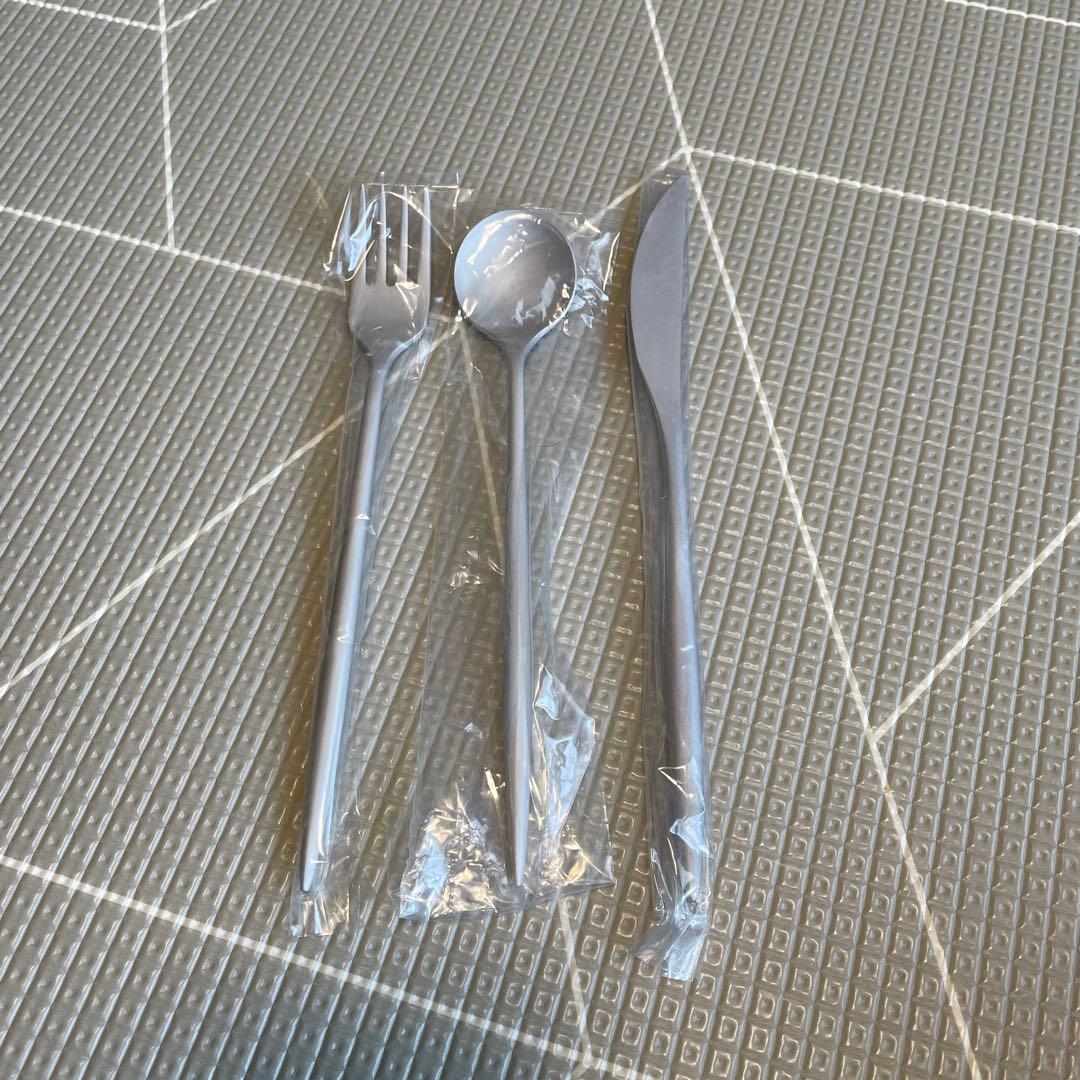 AS IT IS SUGATA カトラリーLarge 2セット ホワイト