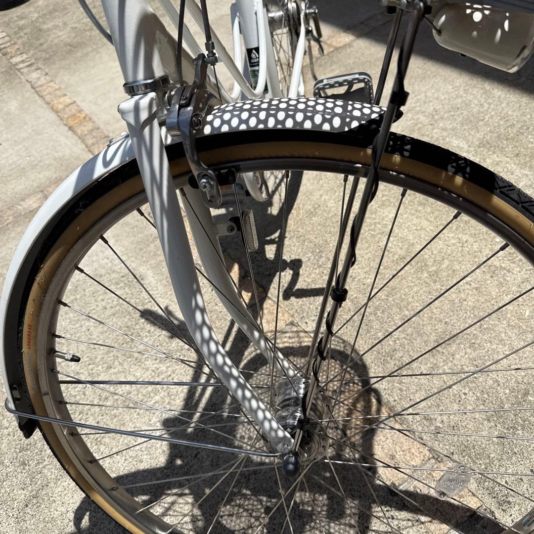 ブリヂストン　自転車　カジュナ　ピュアホワイト