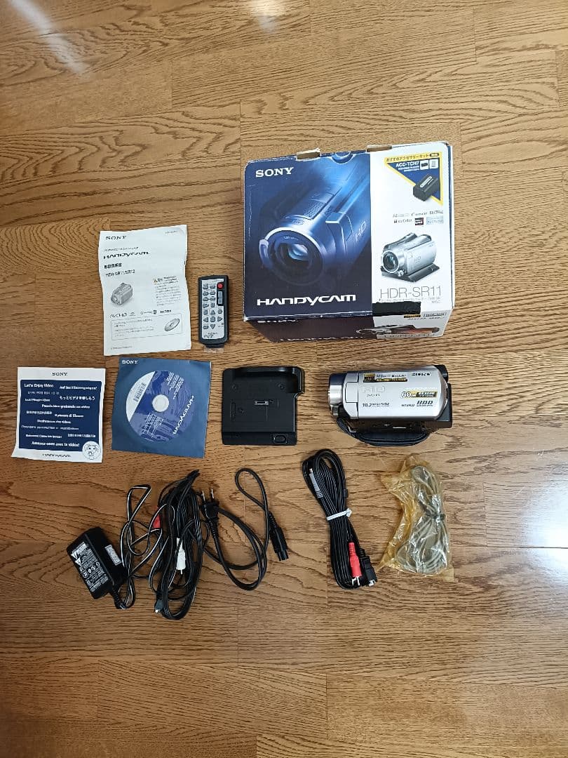 【美品】SONY ハンディカム HDR-SR11 フルHD 動作品 ソニー
