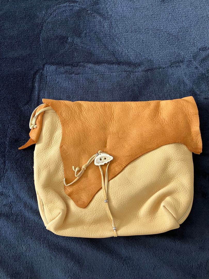 バッグ NasngwamXEARLYMORNING DEERSKINMESSENGER