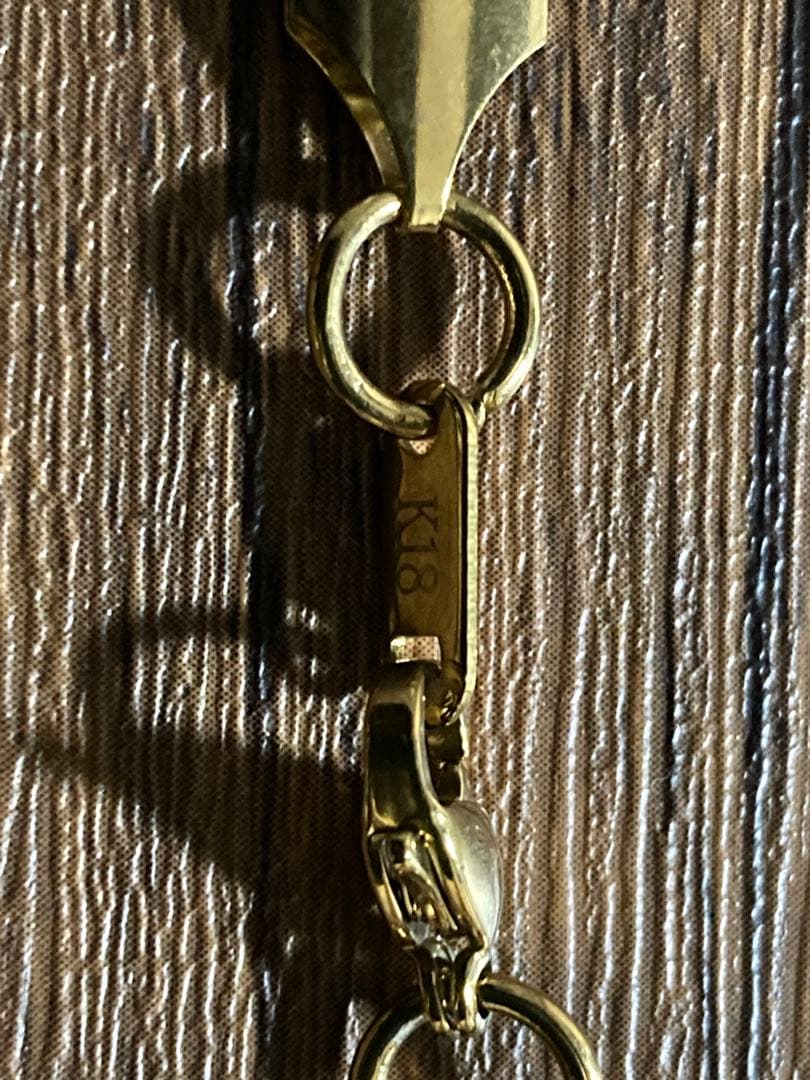 K18刻印 ネックレス 実家整理 遺品整理 ゴールド 貴金属 金