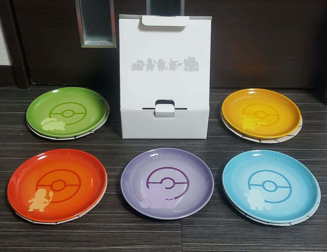 新品未使用 完売品 ル・クルーゼ ポケモン プレート コラボ