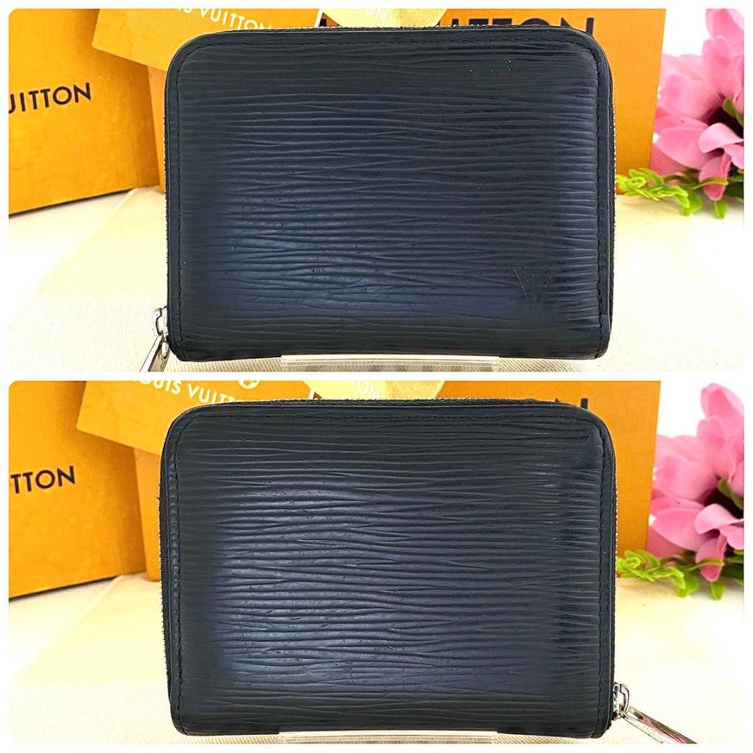 ルイ ヴィトン◎パース エピ ノワール ラウンドファスナー ケース