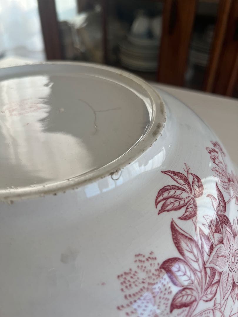 【専用】希少　フランスアンティーク　洗面ボウル　クレイユモントロー