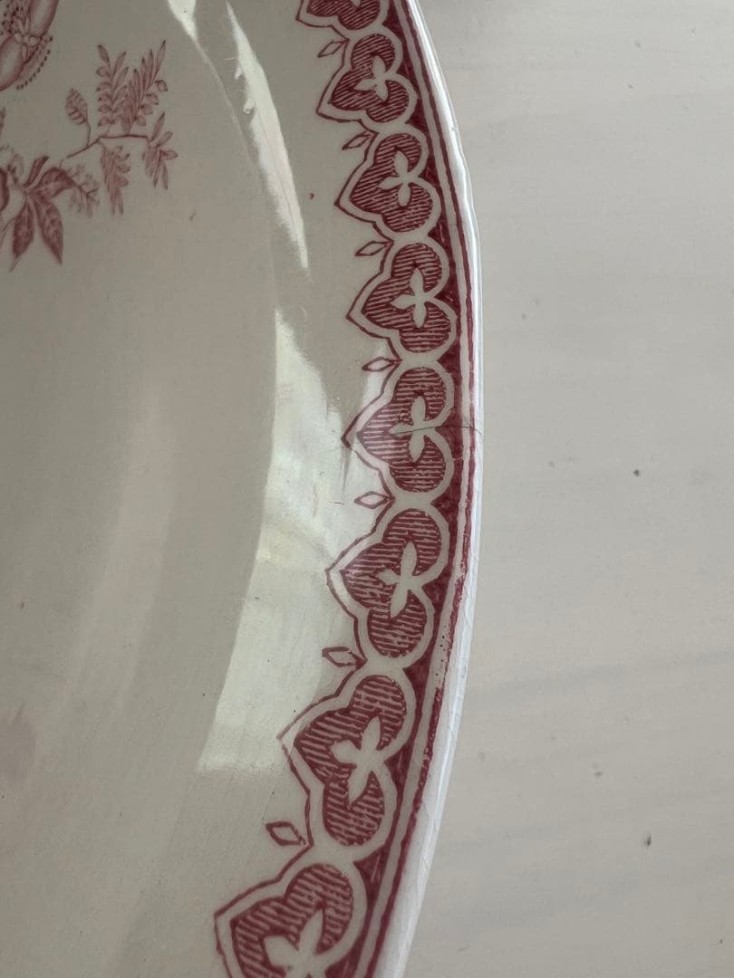 【専用】希少　フランスアンティーク　洗面ボウル　クレイユモントロー