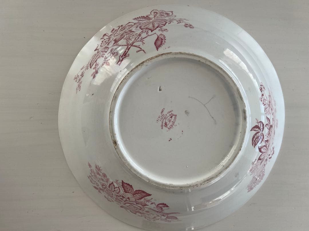 【専用】希少　フランスアンティーク　洗面ボウル　クレイユモントロー