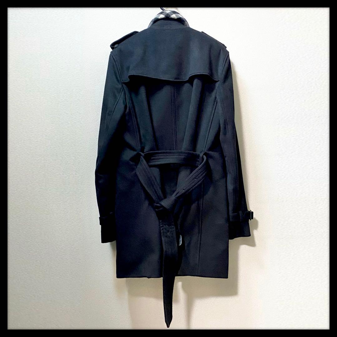 【定50万超】BURBERRY 極上ヴァージンウール製 トレンチコート