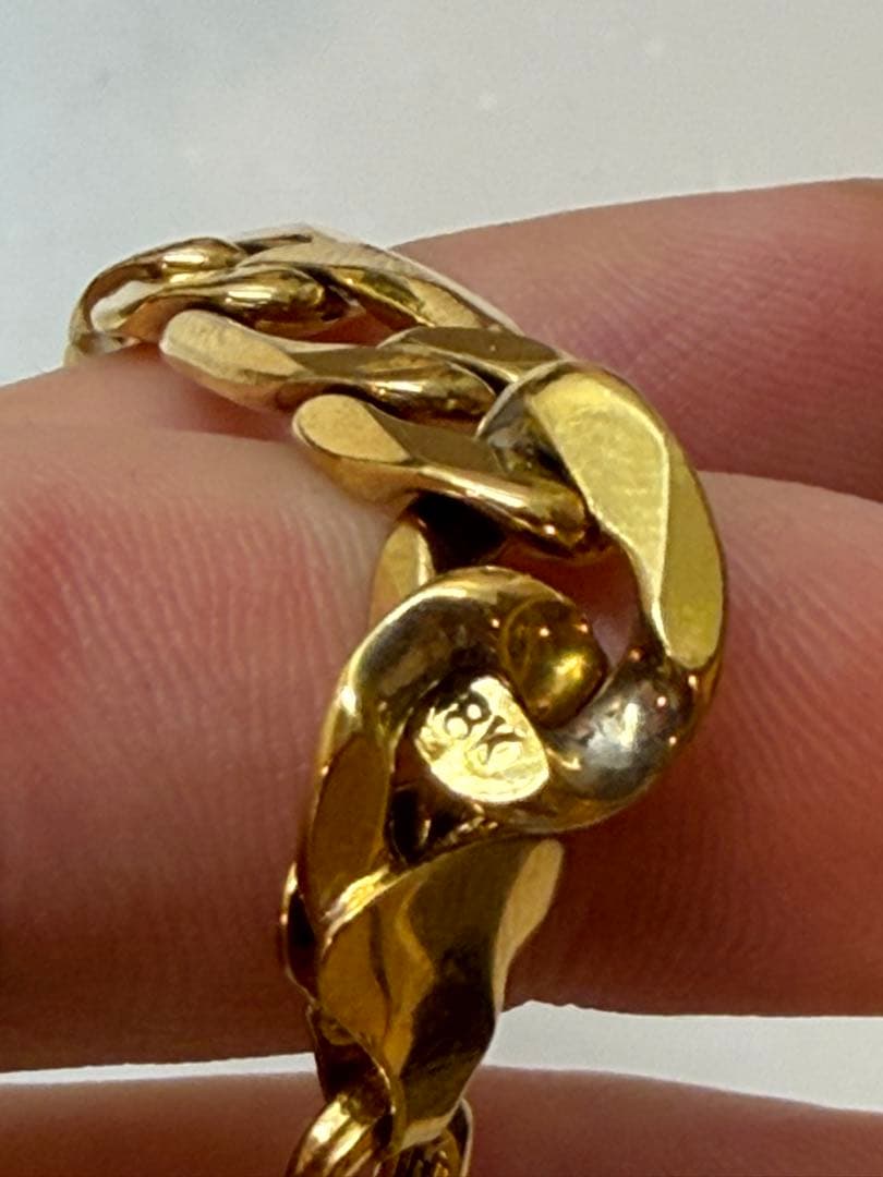 n*a様 18Kゴールド フィガロチェーン ネックレス