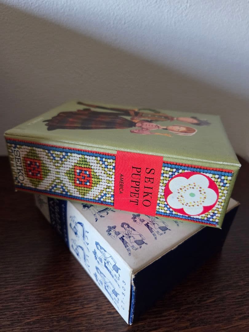 ヴィンテージ　SEIKO カウボーイキャラクター 置時計　レア　希少