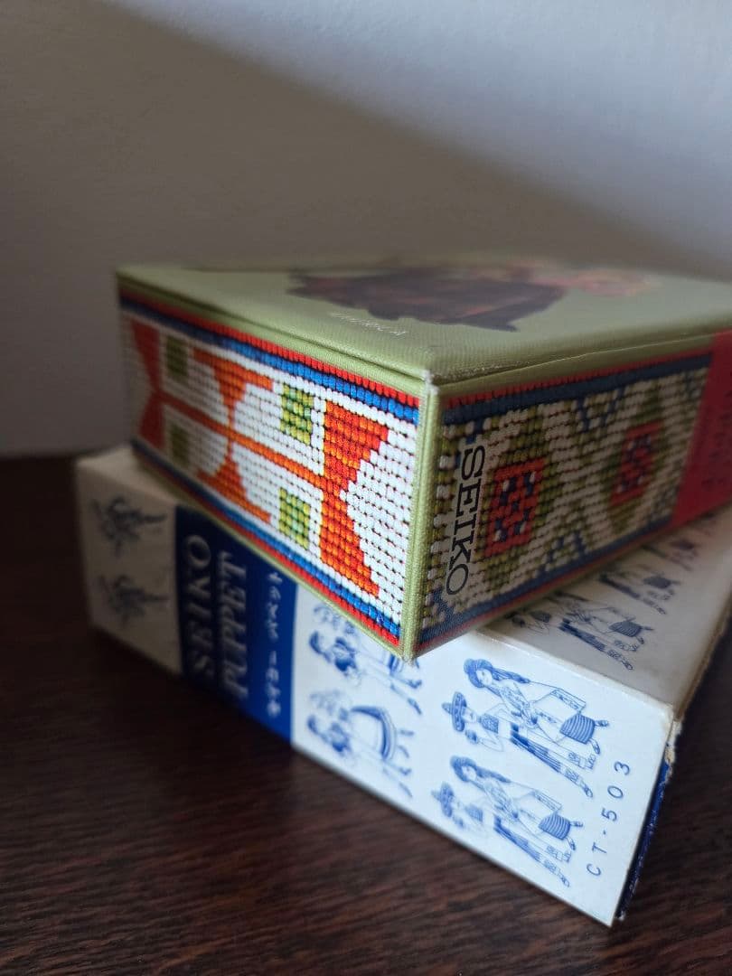 ヴィンテージ　SEIKO カウボーイキャラクター 置時計　レア　希少