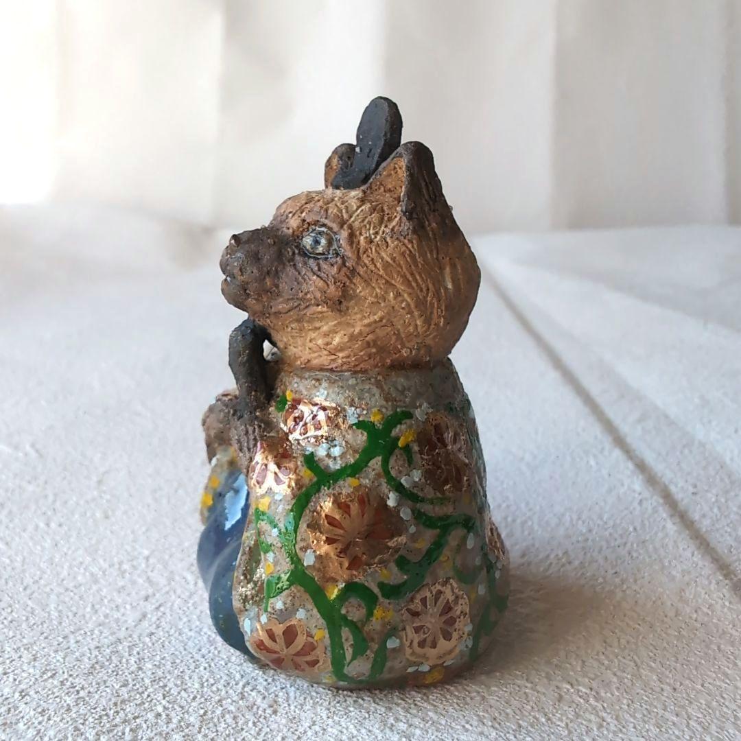 猫のひな人形セット1　伝統的スタイル