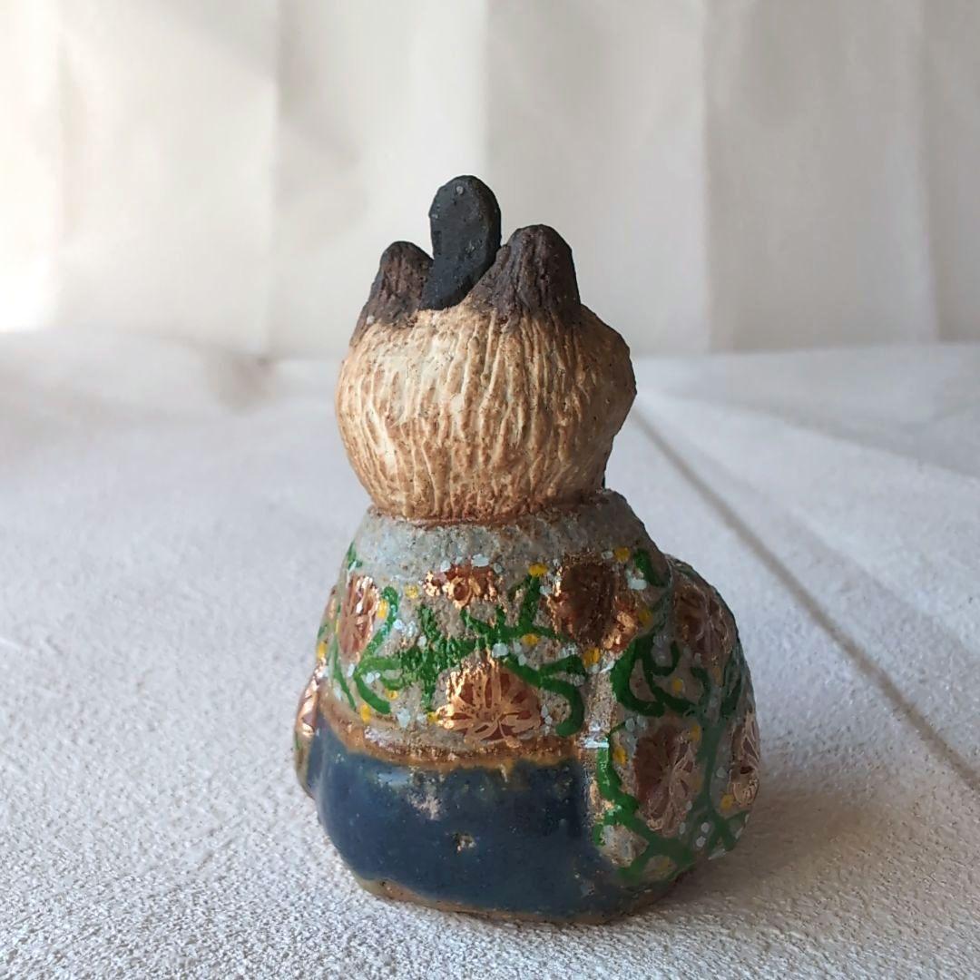 猫のひな人形セット1　伝統的スタイル