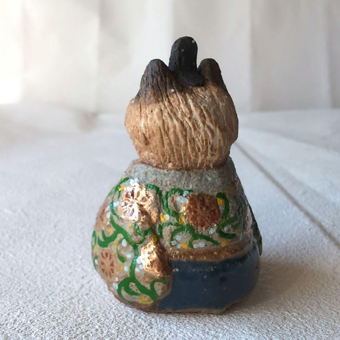 猫のひな人形セット1　伝統的スタイル