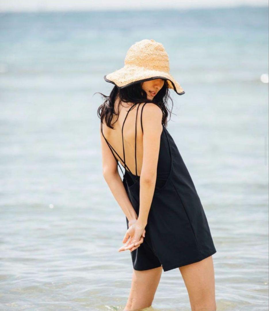 完売☆Nala back open all in one☆黒☆水着☆スイムウェア