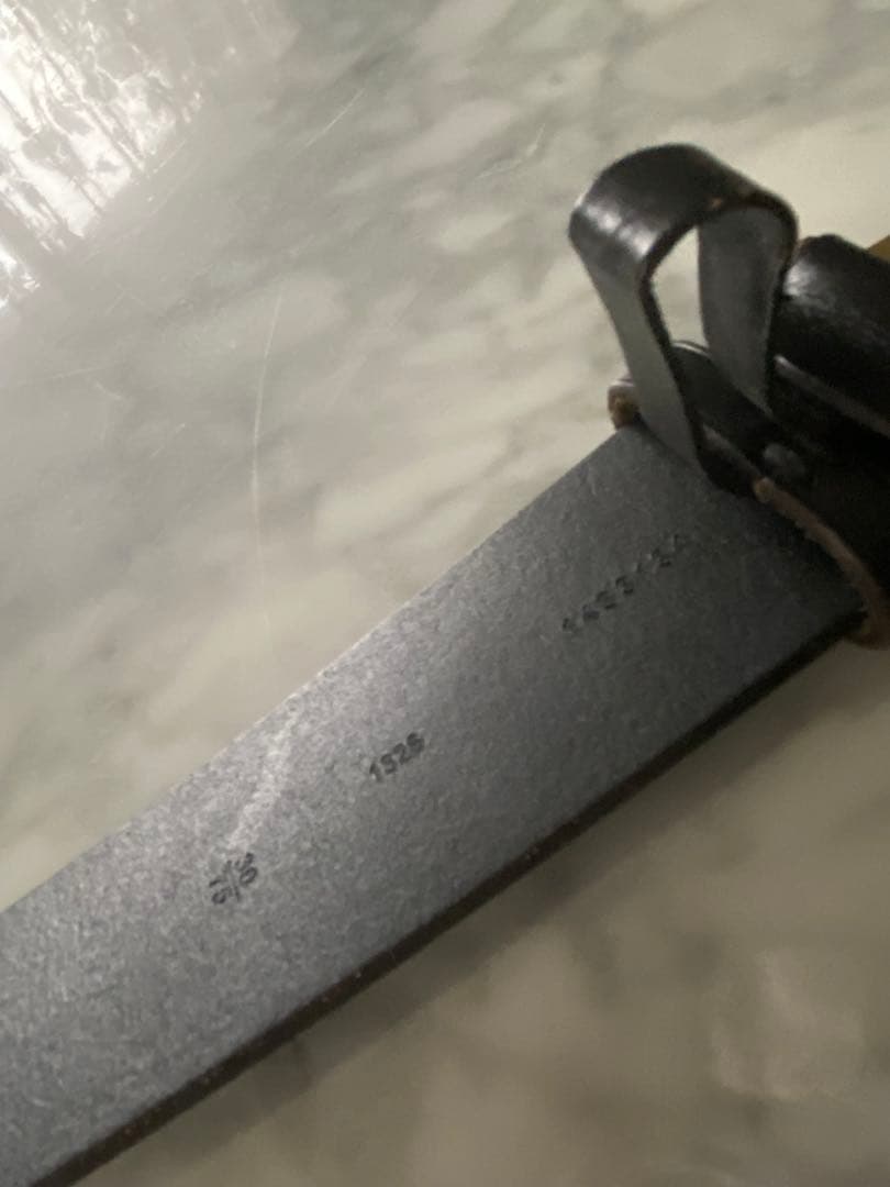 うさこ　ラルフローレン　ベルト　ゴールド　ポニーバックル　ブラック