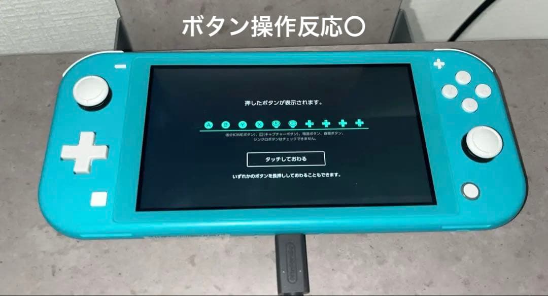 Nintendo Switch Lite ターコイズ一式・保護フィルム付き