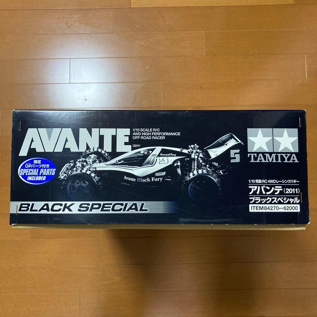 ホビーラジコン TAMIYA AVANTE BLACK SPECIAL 1/10