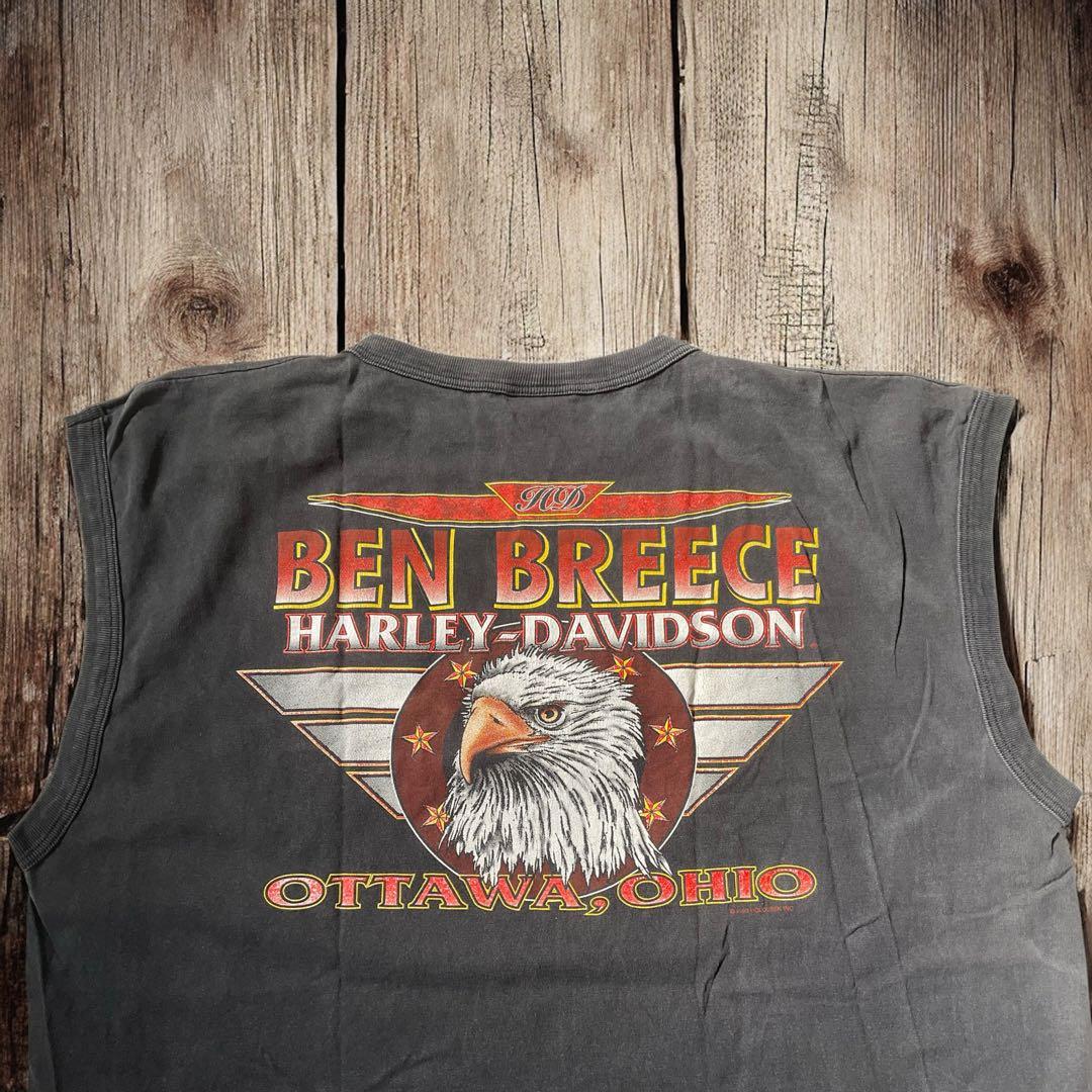 【Harley-Davidson】イーグルタンクトップ　公式タグ XL レア品