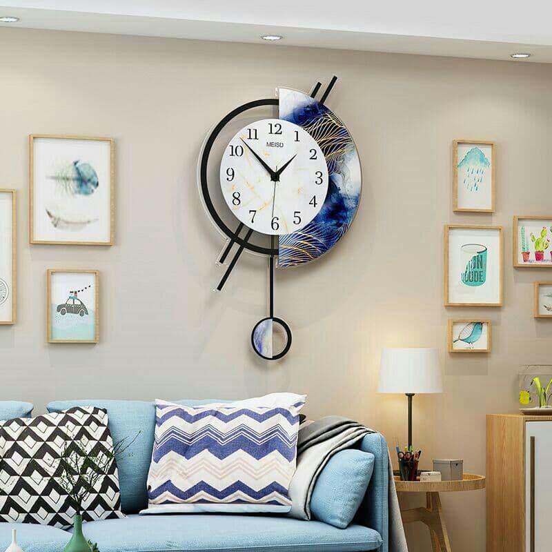 北欧の時計創造的なファッションの家のリビングルームの壁時計時計パーソ69