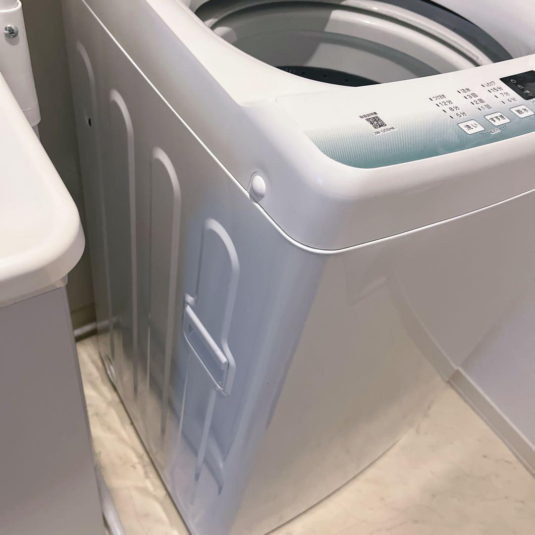 <<限定出品>>2022年製 Haier 洗濯機 JW-U55HK