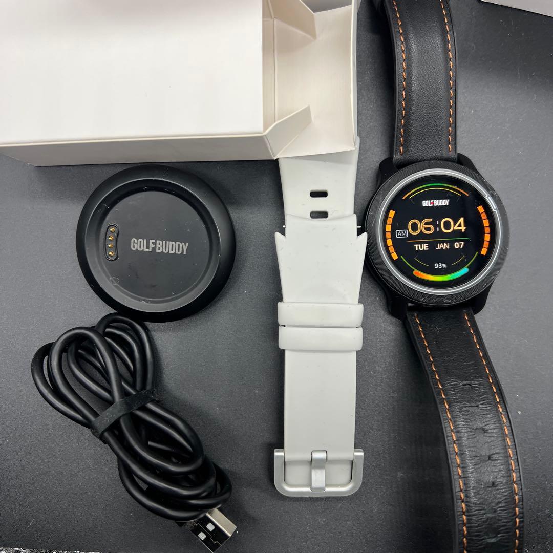 【美品】GOLFBUDDY aim W12 ゴルフGPSウォッチ 動作確認済