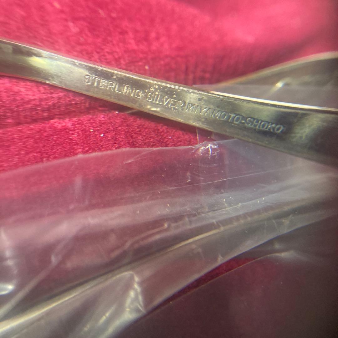 (=^▽^)σ古き良き時代のスプーン、宮内庁御用達の銀座製です♪