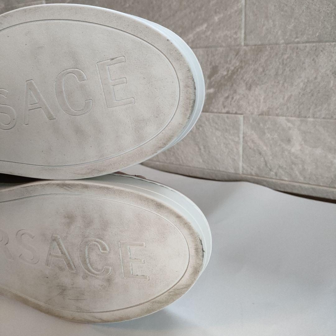 極美品❢VERSACE　ヴェルサーチ　レザーシューズ　37