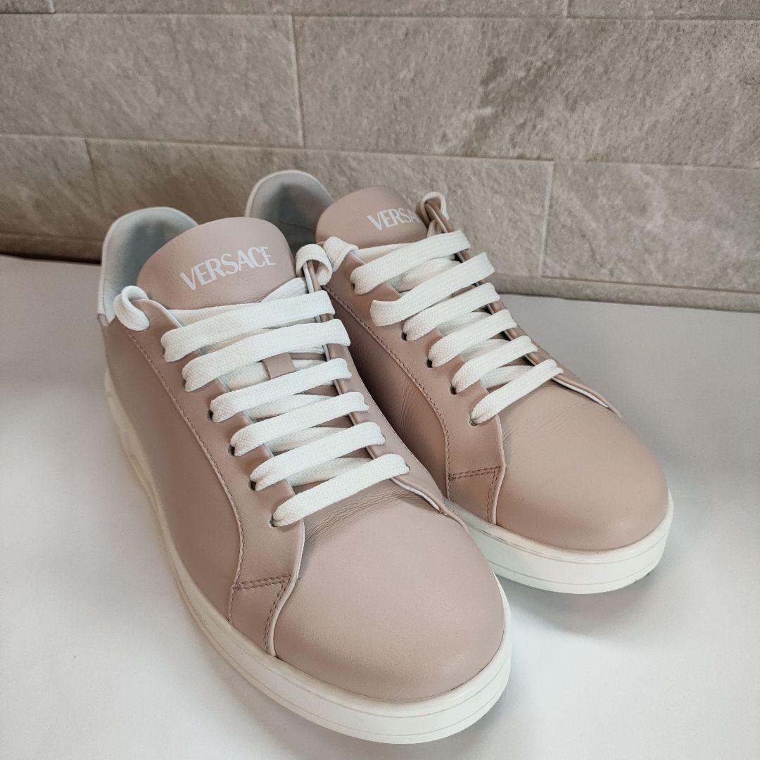 極美品❢VERSACE　ヴェルサーチ　レザーシューズ　37