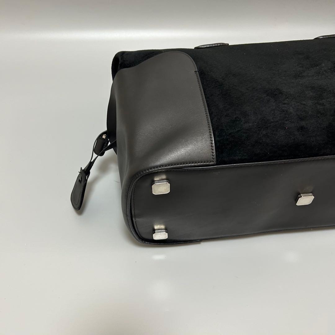 BALLY バリー ボストンバッグ トラベルバッグ 大容量 レザー×スエード