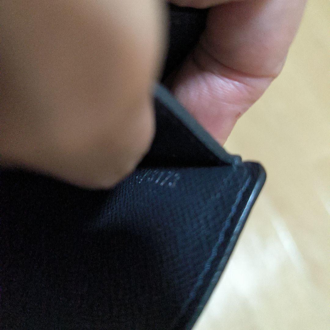 Louis Vuitton （未使用品）エピレザー二つ折り財布 ブラック