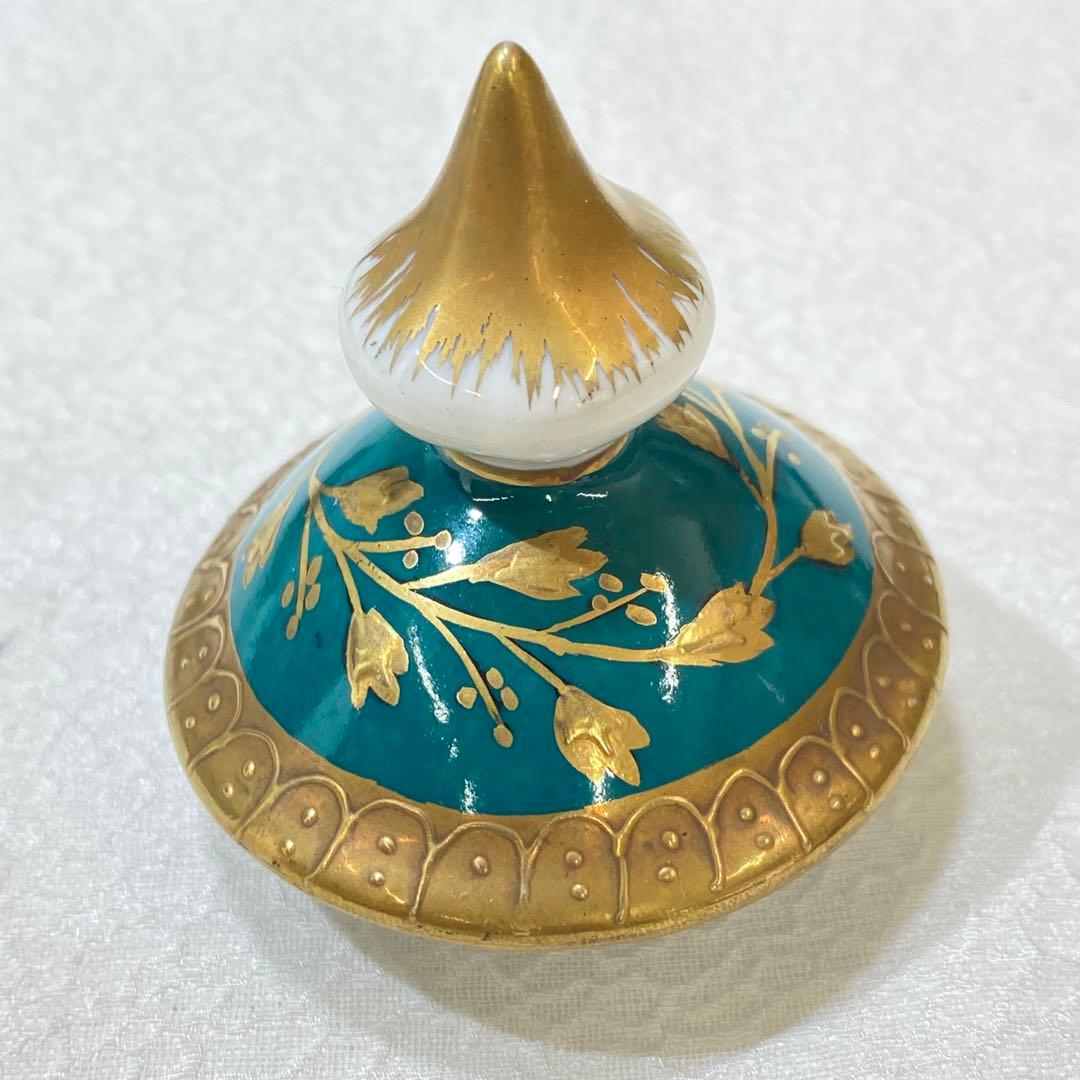 Paris  パリスロイヤル 洋磁器蓋付き大型花瓶 アンティーク 一対