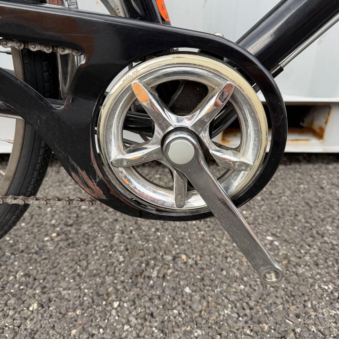 kokolate　自転車 26インチ カゴ/鍵/オートライト/6段変速付