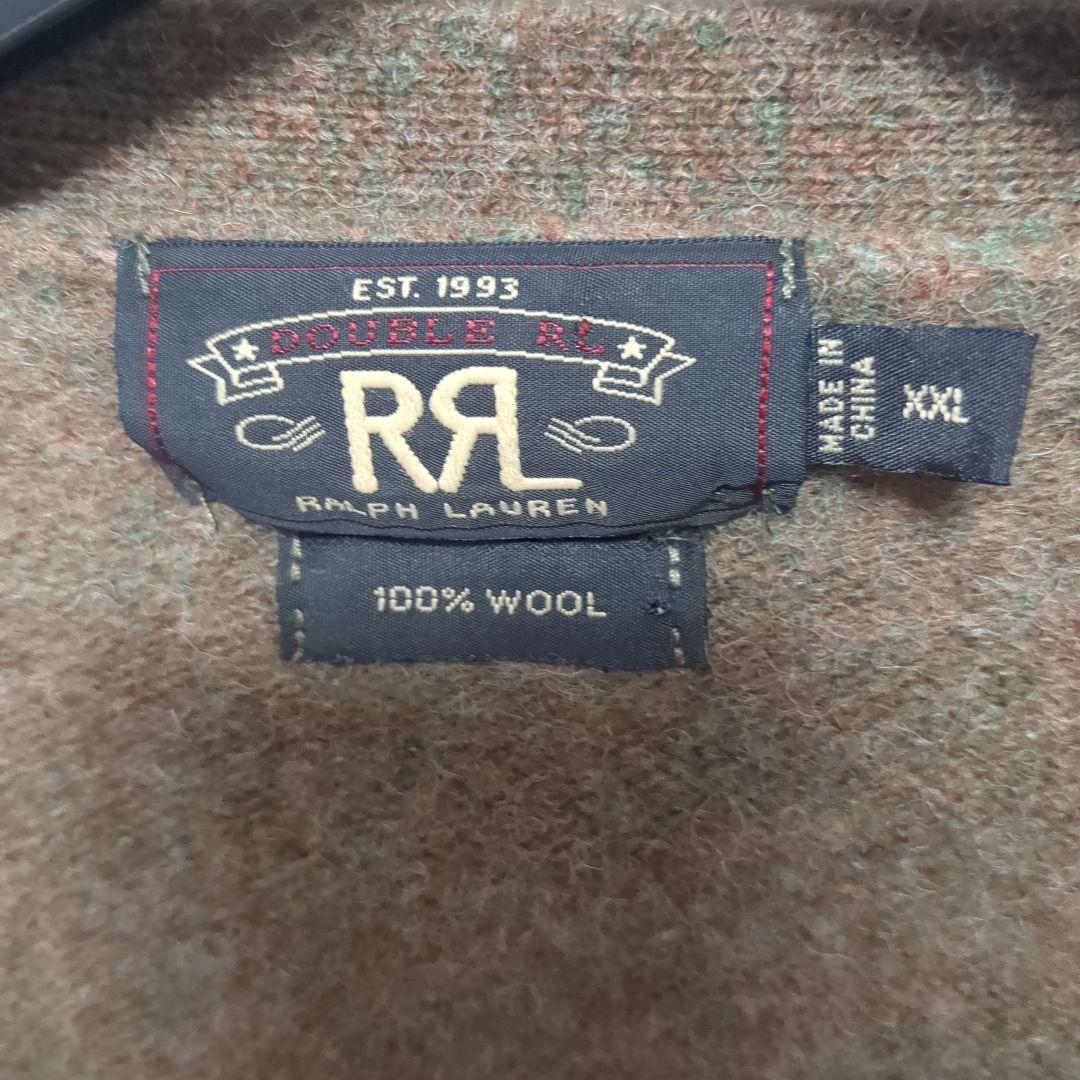 ＲＲＬ カーディガン　エルボーパッチ　レアサイズ