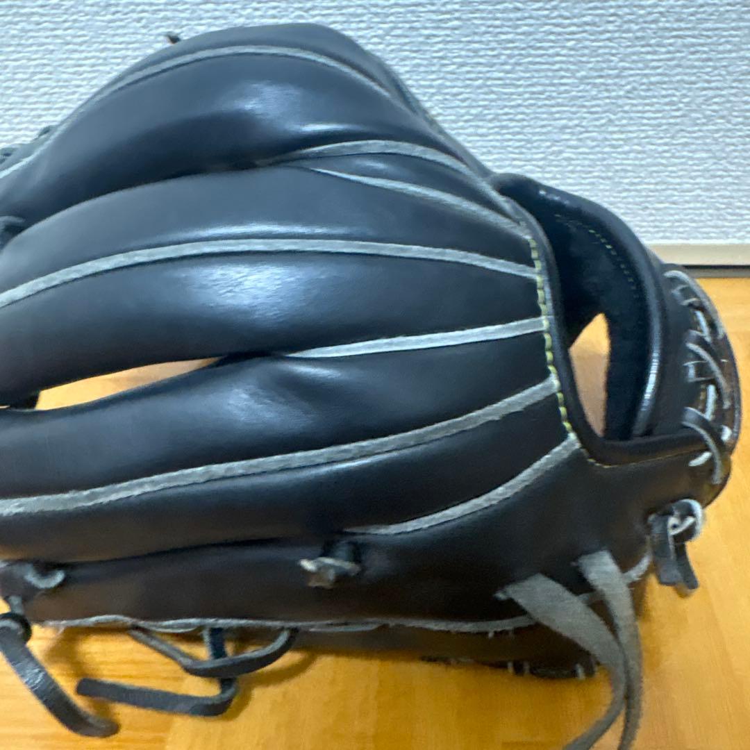 値下げしましたミズノプロ硬式野球グローブ 黒
