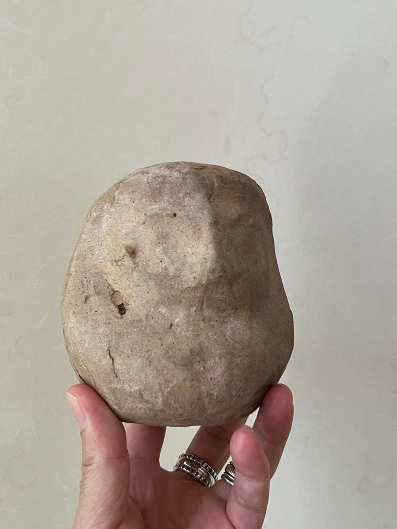 高崎達磨 達磨の木型　2 張子の達磨　中身あり　木型付き　骨董　民藝