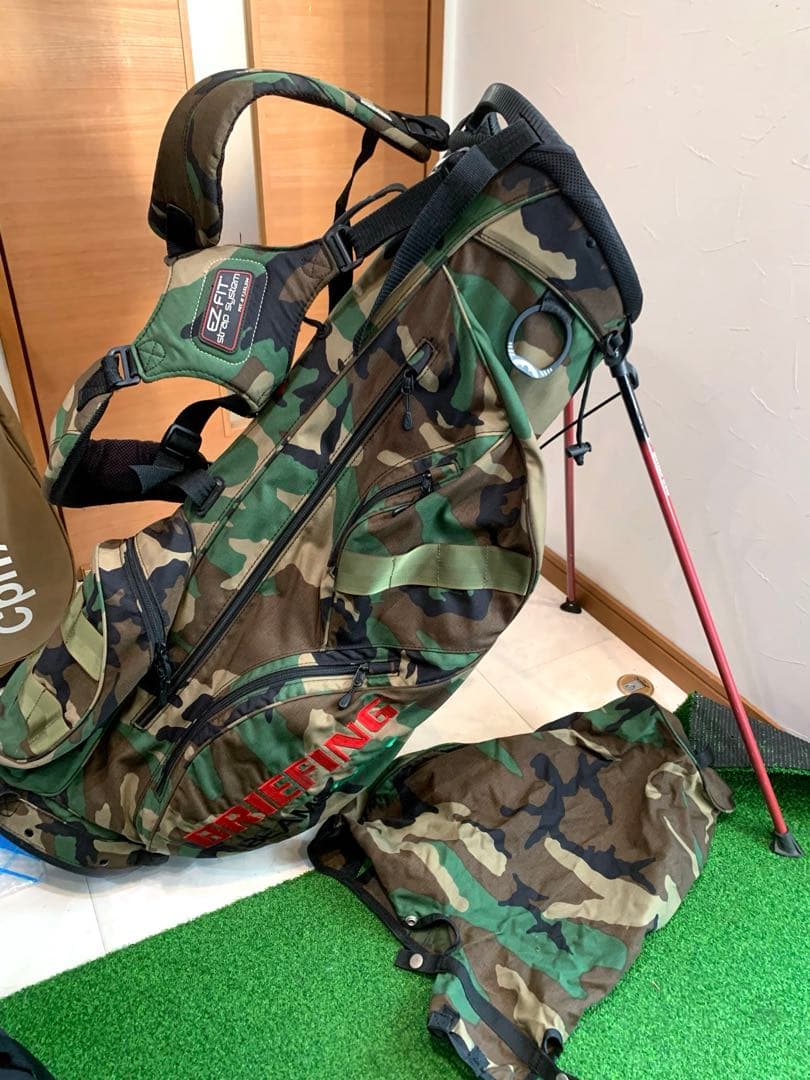 希少　完売　ビームスゴルフ　ブリーフィング　サンマウンテン　キャディバッグ