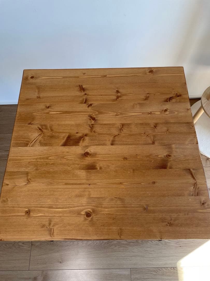 LOWYA 天然木ダイニングテーブル70cm