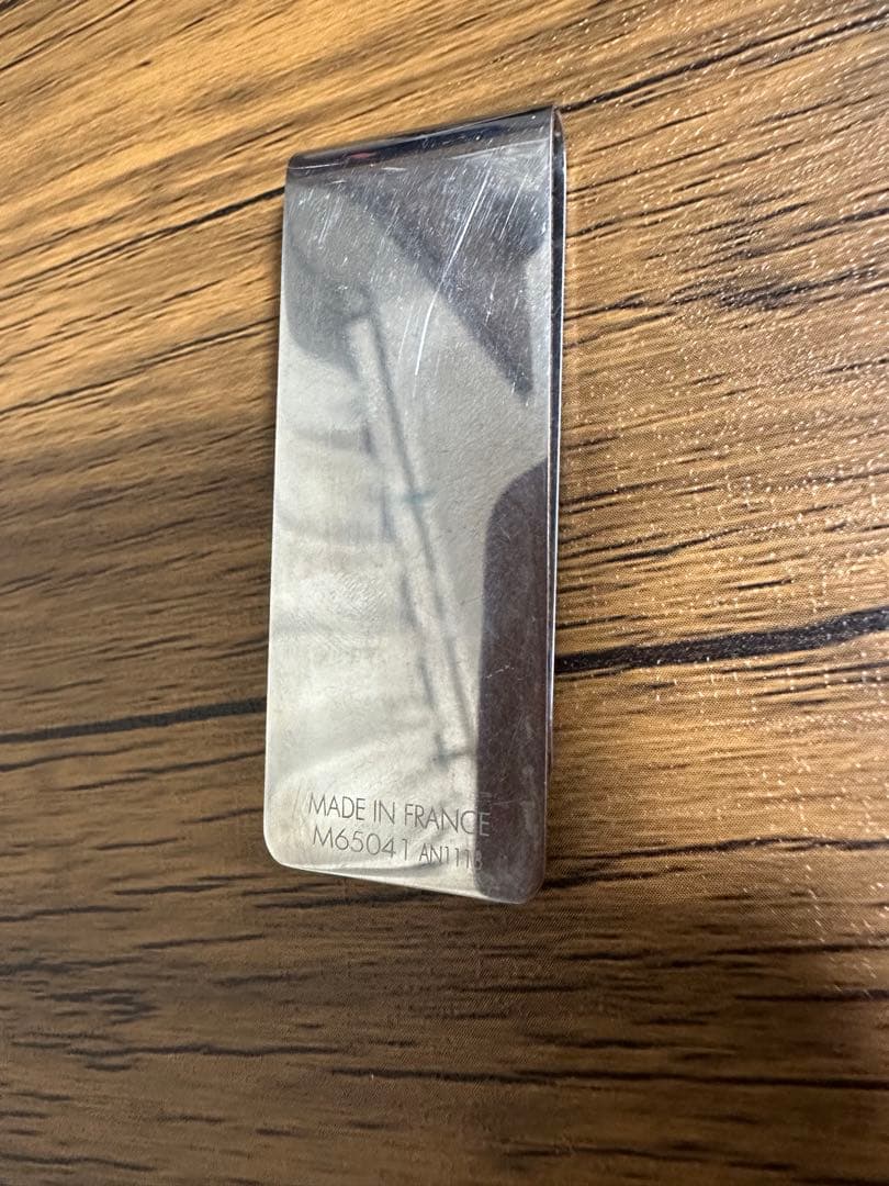 Louis Vuitton パンス ビエ シャンゼリゼ マネークリップ シルバー